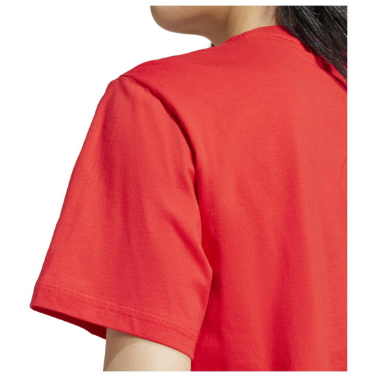 Adidas Γυναικεία κοντομάνικη μπλούζα Essentials Small Logo Single Jersey Tee Adidas Γυναικεία κοντομάνικη μπλούζα Essentials Small Logo Single Jersey Tee
